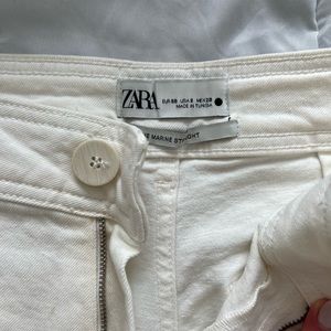 Zara white pants